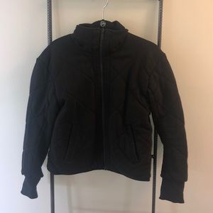 Quilted reversible lululemon bomber jacket